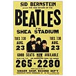 The Beatles Shea Stadium 1966 Poster Large Canvas Print